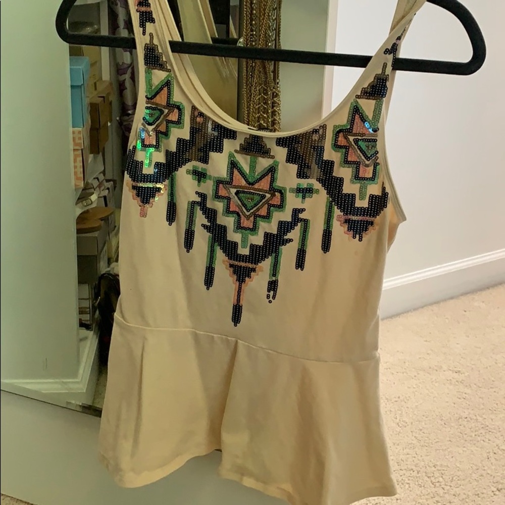 Peplum top